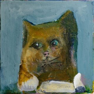 Paul Santman - Rood-bruine kat